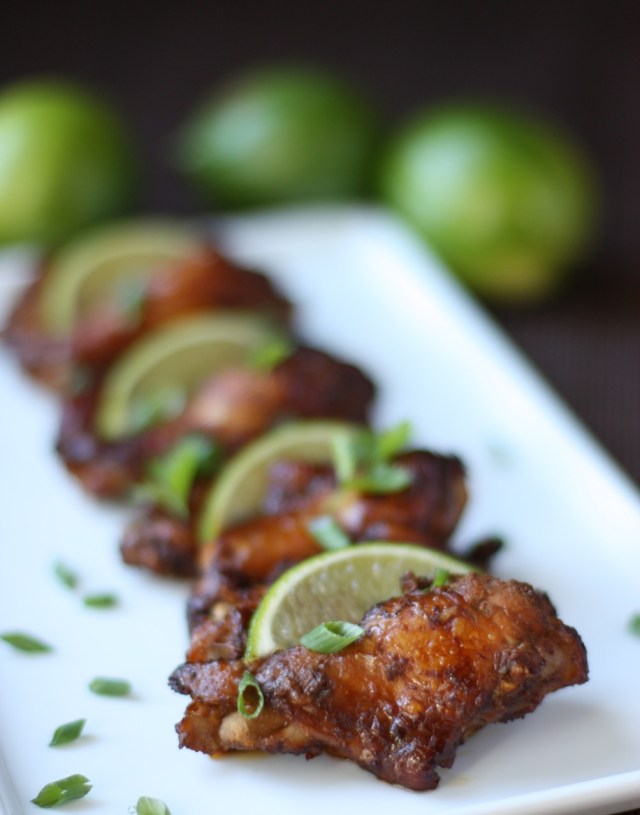 Asian Chicken Wings with Lime, Ginger, and Soy Sauce | daisysworld.net Asian Chicken Wings with Lime, Ginger, and Soy Sauce