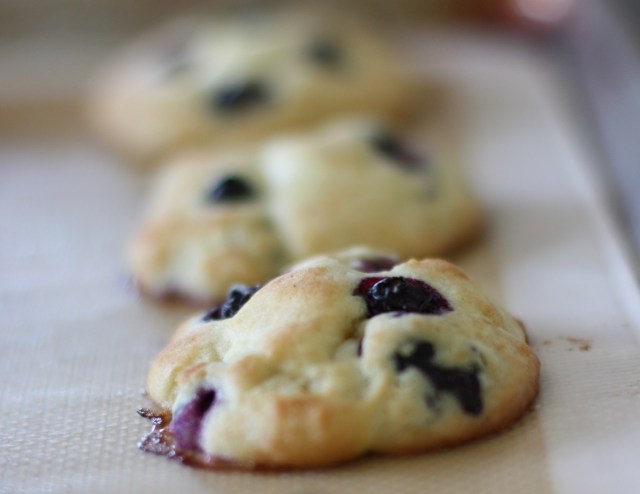 Lemon Blueberry Cheesecake Cookies 