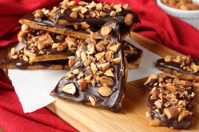 Almond Toffee Bark
