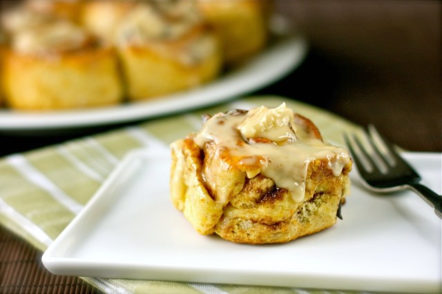 Chocolate Pecan Cinnamon Rolls with Mascarpone Orange Glaze