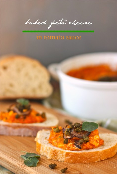 Baked Feta in Tomato Sauce