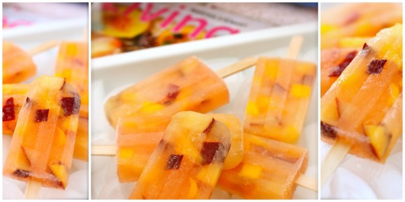 white sangria ice pops