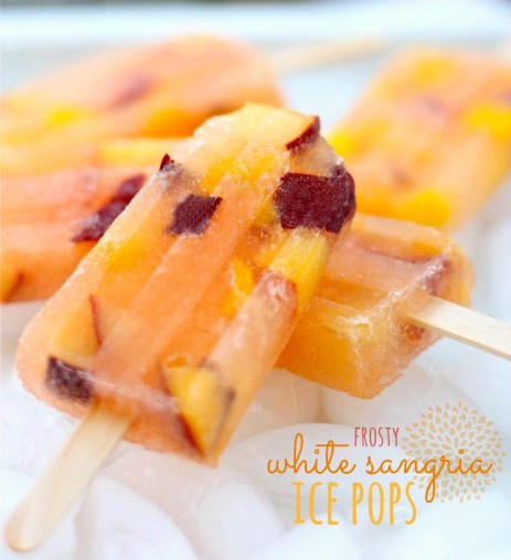 White Sangria Ice Pops
