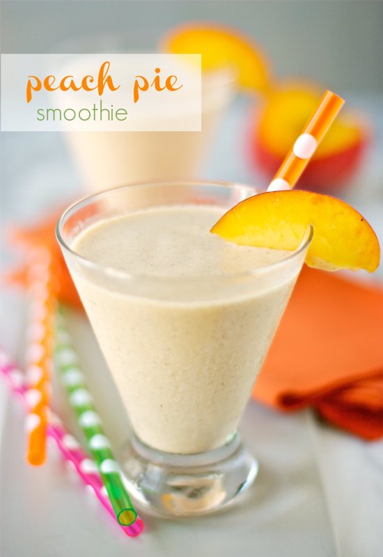 Peach Pie Smoothie