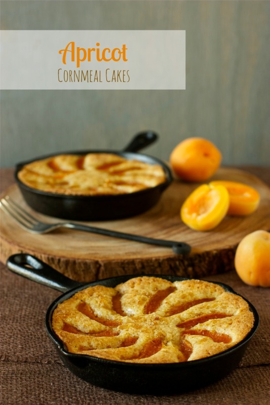 Apricot Cornmeal Cakes