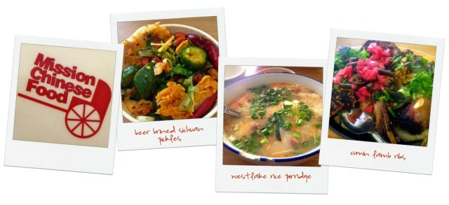 Lunch at Mission Chinese Food