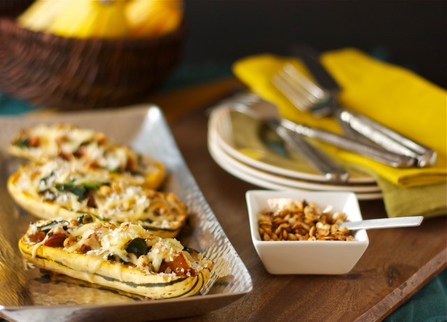 Stuffed Delicata Squash | daisysworld.net Stuffed Delicata Squash