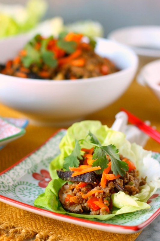 Asian-Style Lettuce Wraps Asian-Style Lettuce Wraps